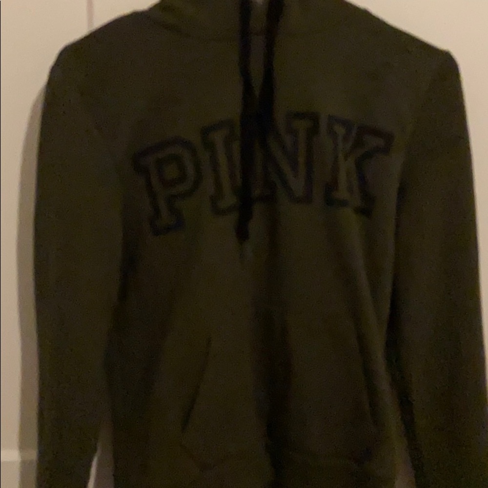Pink hoodie